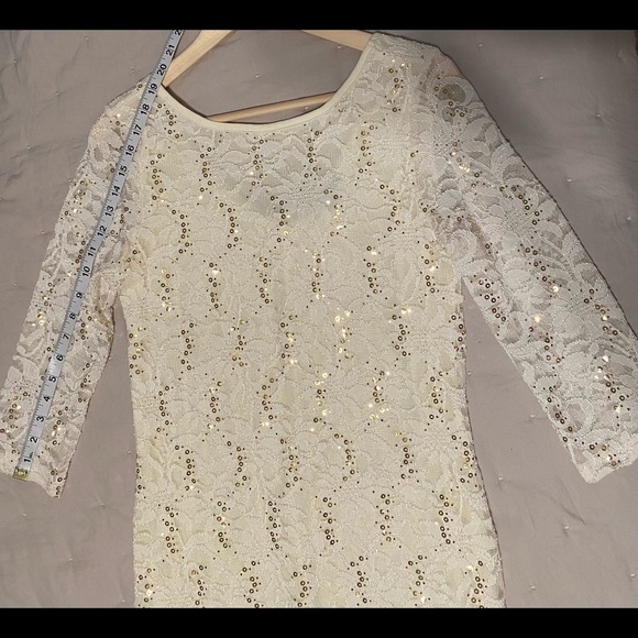 ONYX Nite Lace & Sequen Dress - Picture 3 of 6